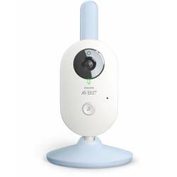 Philips SCD835/52 monitor video per bambino 300 m FHSS Blu, Bianco