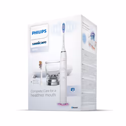 Philips DiamondClean Smart 9400 Sonicare Spazzolino Elettrico Sonico Bianco con App, con custodia da viaggio HX9917/88 - Vista aggiuntiva 6
