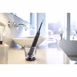 Philips DiamondClean Smart 9400 Sonicare Spazzolino Elettrico Sonico Nero con App, con custodia da viaggio HX9917/89 - Vista aggiuntiva 4