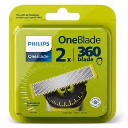 Philips Norelco OneBlade 360 Lama di ricambio per Viso, confezione da 2 Lame QP420/50 - Vista aggiuntiva 7