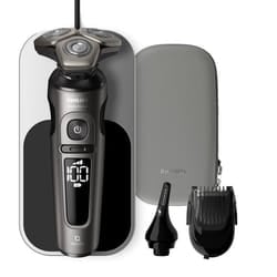 Philips Shaver S9000 Prestige SP9871/22 Rasoio elettrico Wet & Dry con SkinIQ