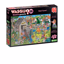 Wasgij Destiny 28 - La Tana Di Papà! (1000 Pezzi), 1000 pz, 12 anno/i