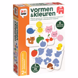I learn Ik Leer - Vormen & Kleuren, 2 anno/i, Cartoncino, Multicolore
