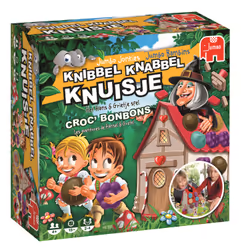 Jumbo Knibbel Knabbel Knuisje, Carta da gioco, Gioco di probabilità, 4 anno/i, 15 min