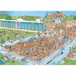 Jan van Haasteren Pool Pile-Up 1000 pcs Puzzle 1000 pz Cartoni