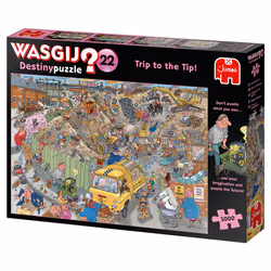 Wasgij Destiny 22 1000 pcs Puzzle 1000 pz Fumetti