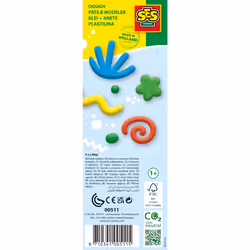 SES Creative Plastilina Feel good - Pure (4x90gr) - Vista aggiuntiva 3