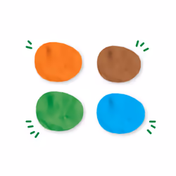 SES Creative Plastilina Feel good - Nature (4x90gr) - Vista aggiuntiva 4