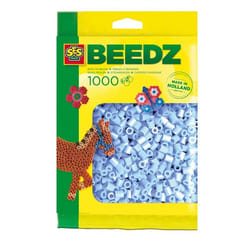 SES Creative Beedz Confezione di 1000 perline azzurre da stirare per bambini