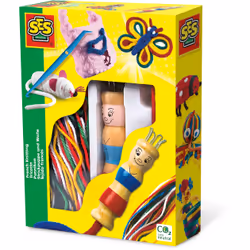 SES Creative Kit caterinetta per bambini, Kit di attività manuali per bambini, 5 anno/i, Legno, Multicolore, 1 pz
