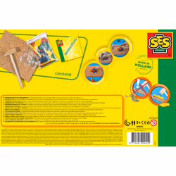 SES Creative Chiodini e martello originale per bambini