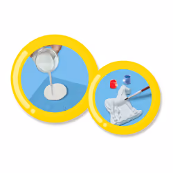 SES Creative Set per modellare e dipingere cavalli per bambini - Vista aggiuntiva 5