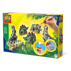 SES Creative Set per modellare e dipingere dinosauri per bambini