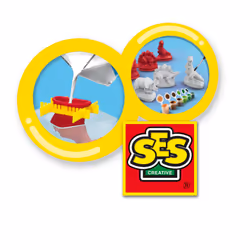 SES Creative Set per modellare e dipingere dinosauri per bambini - Vista aggiuntiva 4