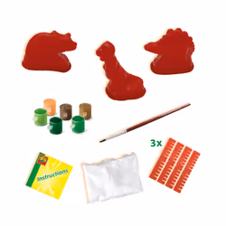 SES Creative Set per modellare e dipingere dinosauri per bambini - Vista aggiuntiva 6