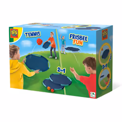 SES Creative Divertimento con il tennis e il frisbee, Set multisport, 3 anno/i