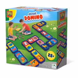 SES Creative Domino di strade, 3 anno/i, Cartoncino, Multicolore