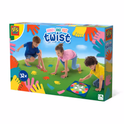SES Creative Ruota mani e piedi, Gioco Twister, 3 anno/i