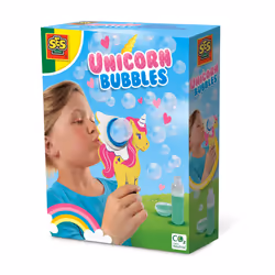 SES Creative Unicorno soffiabolle, 200 ml, 3 anno/i, Non adatto ai bambini da 0 a 3 anni