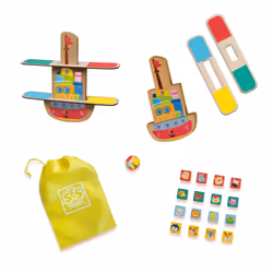 SES Creative Wooden balance boat Gioco di equilibrio - Vista aggiuntiva 2