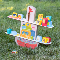 SES Creative Wooden balance boat Gioco di equilibrio - Vista aggiuntiva 3
