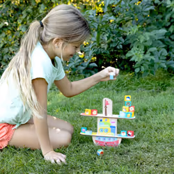 SES Creative Wooden balance boat Gioco di equilibrio - Vista aggiuntiva 5