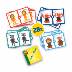 SES Creative Zen yoga animals Carta da gioco Concentrazione