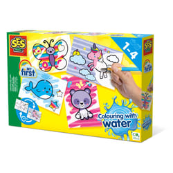 SES Creative My First Colorare con l'acqua - Animali fantastici