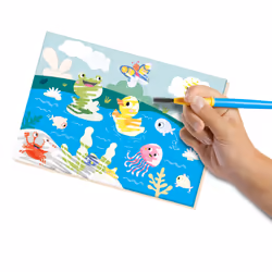 SES Creative My First Colorare con l'acqua - Animali nascosti