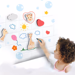 SES Creative Sophie la girafe - Pastelli per il bagno con formine - Vista aggiuntiva 5