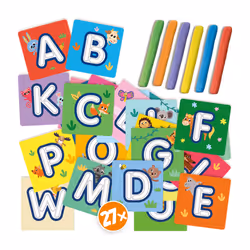 SES Creative 14641 composto per ceramica e modellazione Set da gioco in argilla da modellare Multicolore