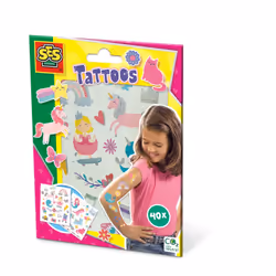SES Creative Tatuaggi per bambini - Favole, Multicolore, Bambini, Bambino/Bambina, 3 anno/i, 12 anno/i, Paesi Bassi