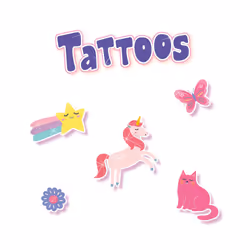 SES Creative Tatuaggi per bambini - Favole