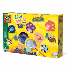 SES Creative Light garland jungle, Kit di attività manuali per bambini, 6 anno/i, Batterie richieste