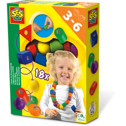 SES Creative Imparo a infilare le perline per bambini