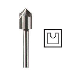 Dremel 640 Punta per scanalatura a V