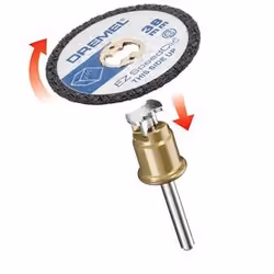 Dremel SC476, Disco da taglio, Plastica, Nero, 3,8 cm
