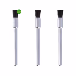 Accessori Dremel 405 spazzole in setola PZ.3, marchio Dremel Bosch, sono ideali per la pulitura di superfici piane o scanalat ...