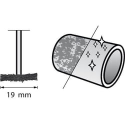 Dremel 26150403JA fornitura per utensili rotanti per lucidatura Spazzola di pre-lucidatura