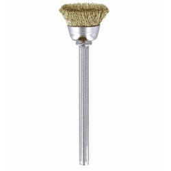 Dremel 26150536JA Ruota a raggi di filo di acciaio Spazzola a forma di tazza 1,3 cm
