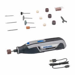 Dremel Lite (7760 - 15), 45 mm, 40 mm, 195 mm, 270 g, Tagliare, Smerigliatura, Lucidatura, Levigare, Batteria