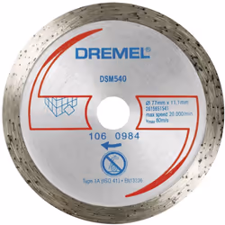 Dettagli tecnici Dimensione, Ø 77 mm Idoneità del materiale Piastrelle, Mattone, Marmo, Porcellana, Ceramica Spessore 2 Ulter ...