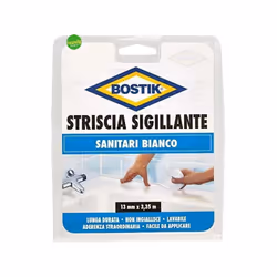 Striscia sigillante autoadesiva. Adatta per bagni e cucine, ideale per vasche idromassaggio e tutte le superfici in metacrila ...