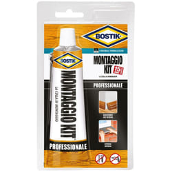 Bostik Colla Montaggio Kit Universale Elasticità permanente – Tubetto da 125 gr
