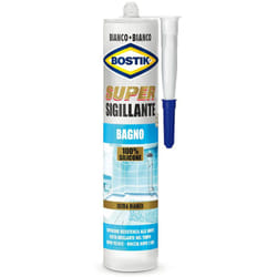 Bostik - Silicone Super Sigillante Bagno 300 ml Bianco