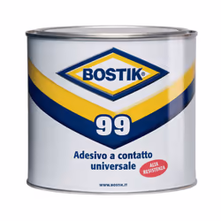 adesivo a contatto con buona resistenza al calore, per laminati plastici, linoleum, sughero, gomma, spugna, finta pelle telat ...