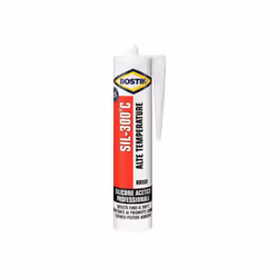 Silicone a polimerizzazione acetica per sigillature sottoposte ad alte temperature, fino a 300°C. Il Sil Bostik denota un'ecc ...