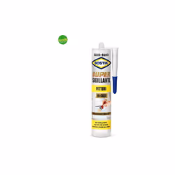 Sigillante super acrilico elastoplastico, immediatamente verniciabile con tutti i tipi di vernici. Non crepa le vernici e non ...