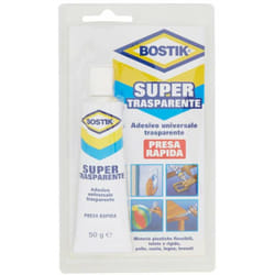Bostik - Supertrasparente blister 50 gr