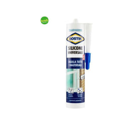 Bostik - Sigillante siliconico acetico trasparente 280 ml